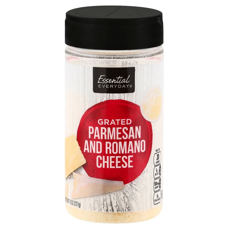 Essential Everyday Grated Parmesan And Romano Cheese