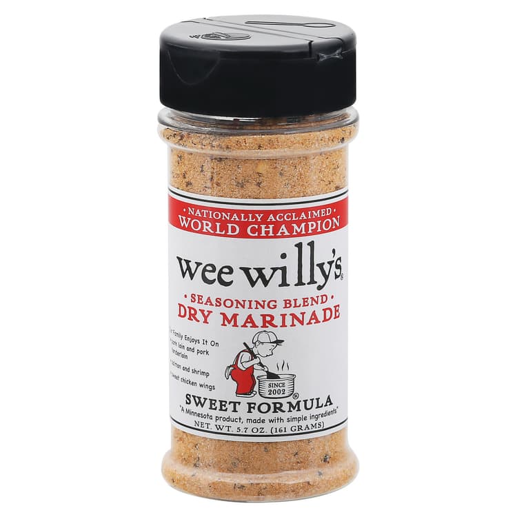 Wee Willy'S Dry Marinade, Sweet Formula
