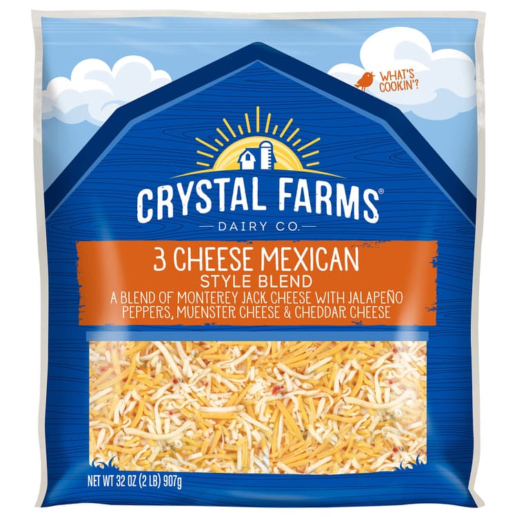 Crystal Farms Shredded Mexican Fiesta