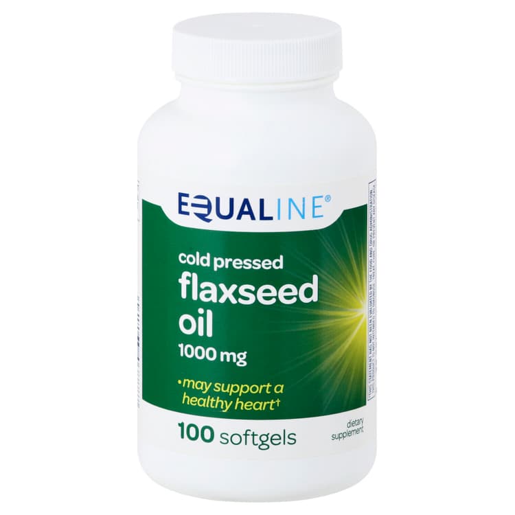 Equaline Flaxseed Oil, Cold Pressed, Softgels
