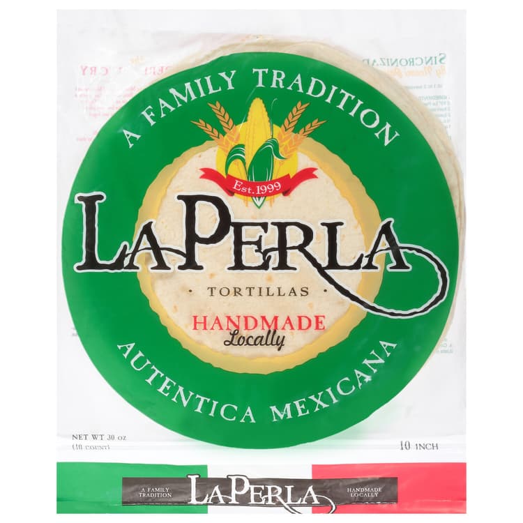 La Perla Tortillas, Handmade Locally