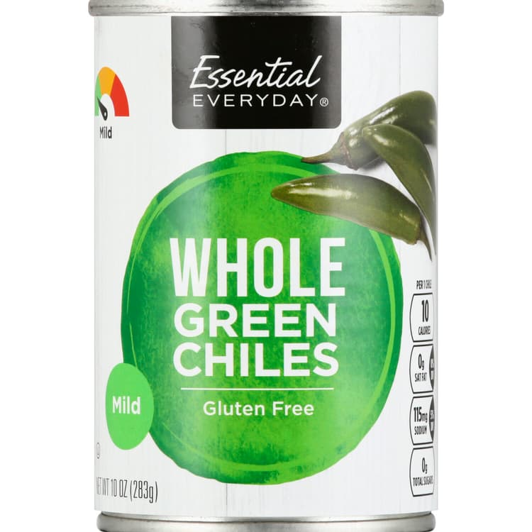 Essential Everyday Green Chiles, Whole, Mild