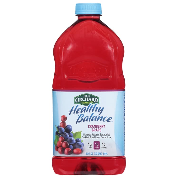 Old Orchard Juice Cocktail, Cranberry Grape