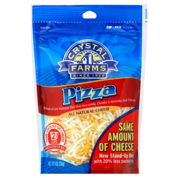 Crystal Farms Pizza Cheese