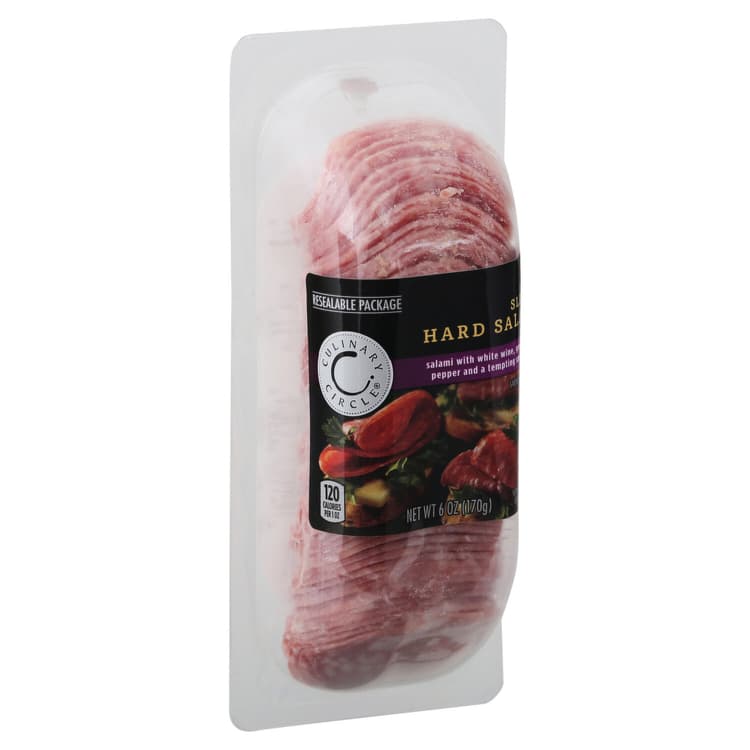 Culinary Circle Hard Salami, Sliced