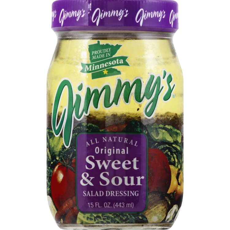 Jimmys Salad Dressing, Sweet & Sour, Original