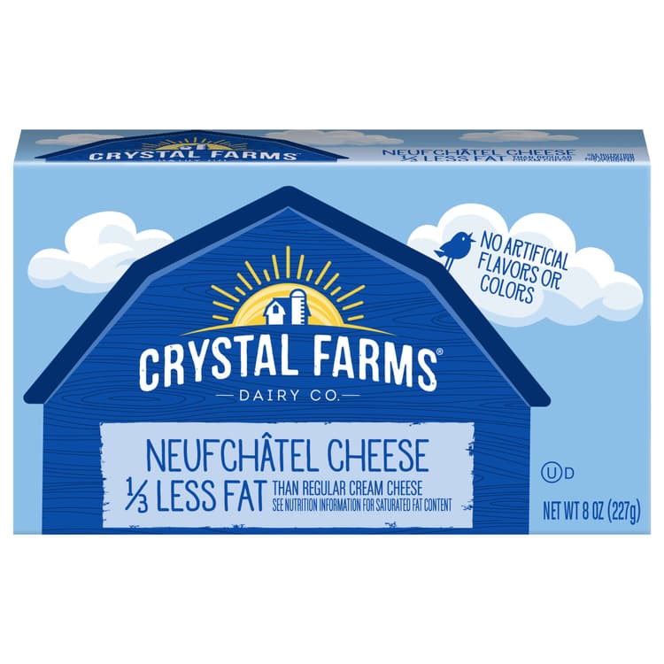 Crystal Farms Ess Fat Neufchatel Cheese