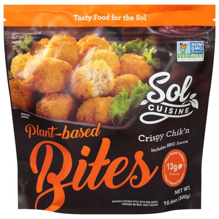 Sol Cuisine, Bites, Plant-Based, Crispy Chik'N