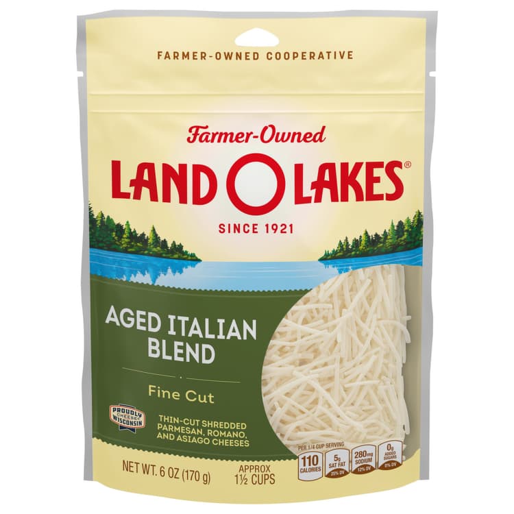 Land O Lakes Aged Italian Blend Cheese Shreds