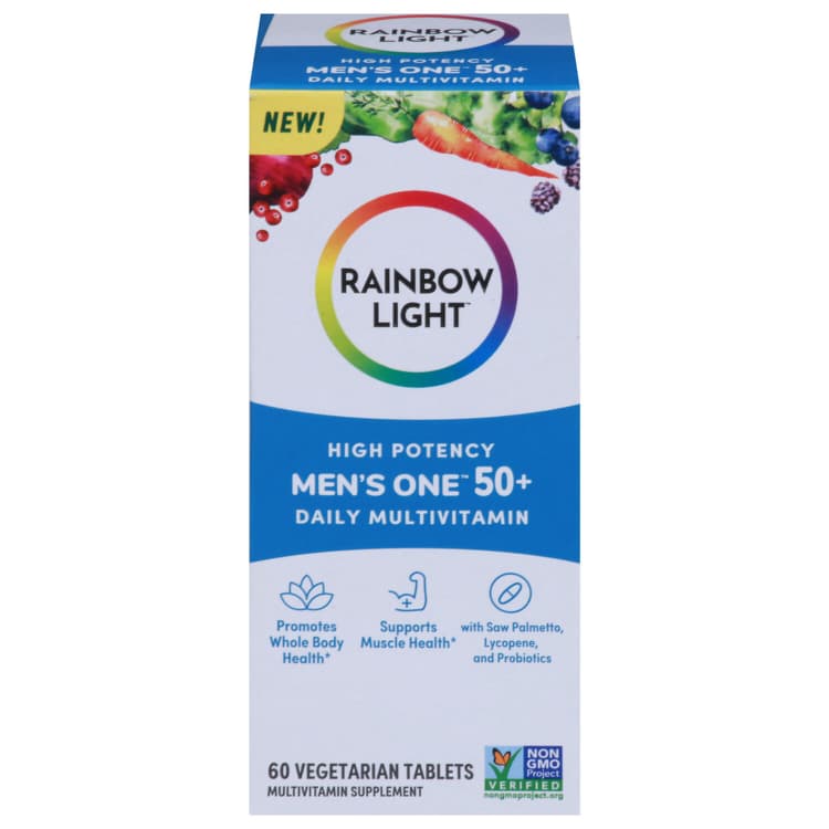 Rainbow Light Daily Multivitamin, Men'S One, 50+