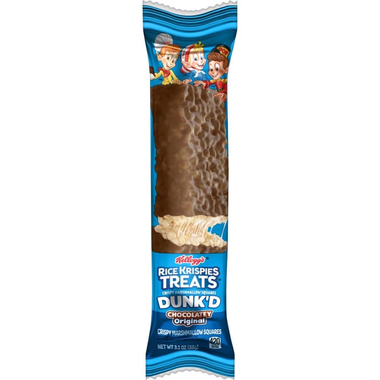 Rice Krispies Treats Dunk'D Marshmallow Snack Bars, Chocolatey