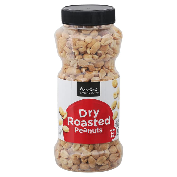 Essential Everyday Peanuts, With Sea Salt, Dry Roasted