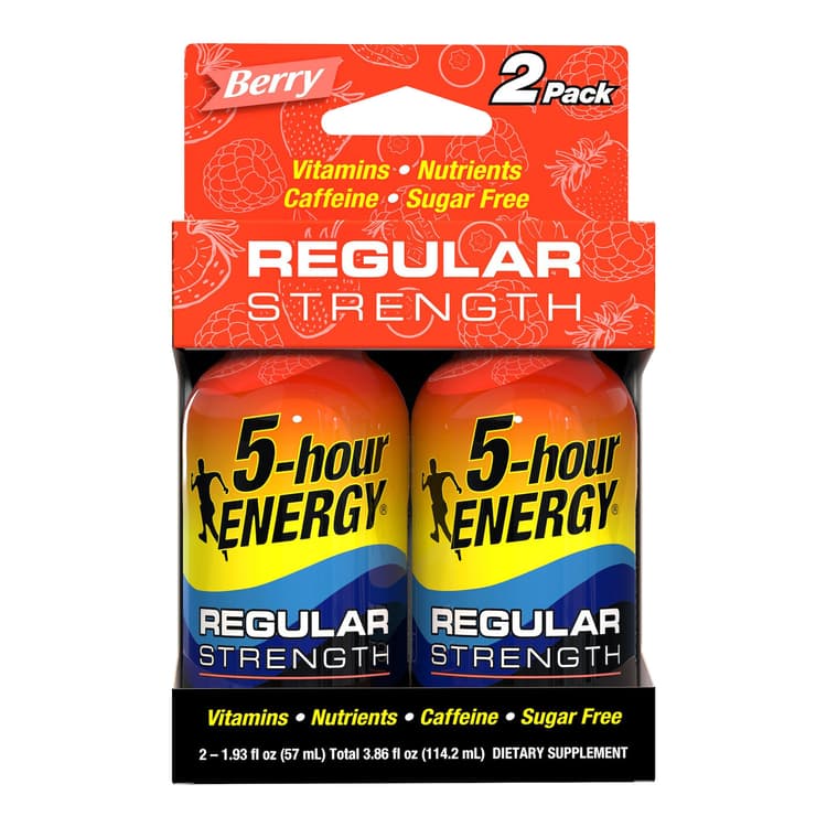 5-Hour Energy Energy Shot Berry Regular Strength