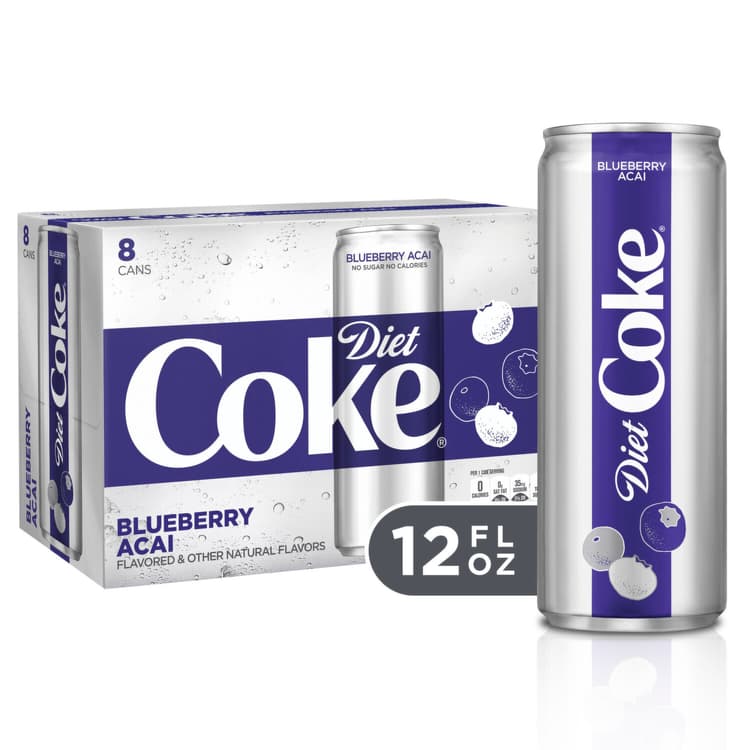 Diet Coke Blueberry Acai Diet Soda Soft Drinks