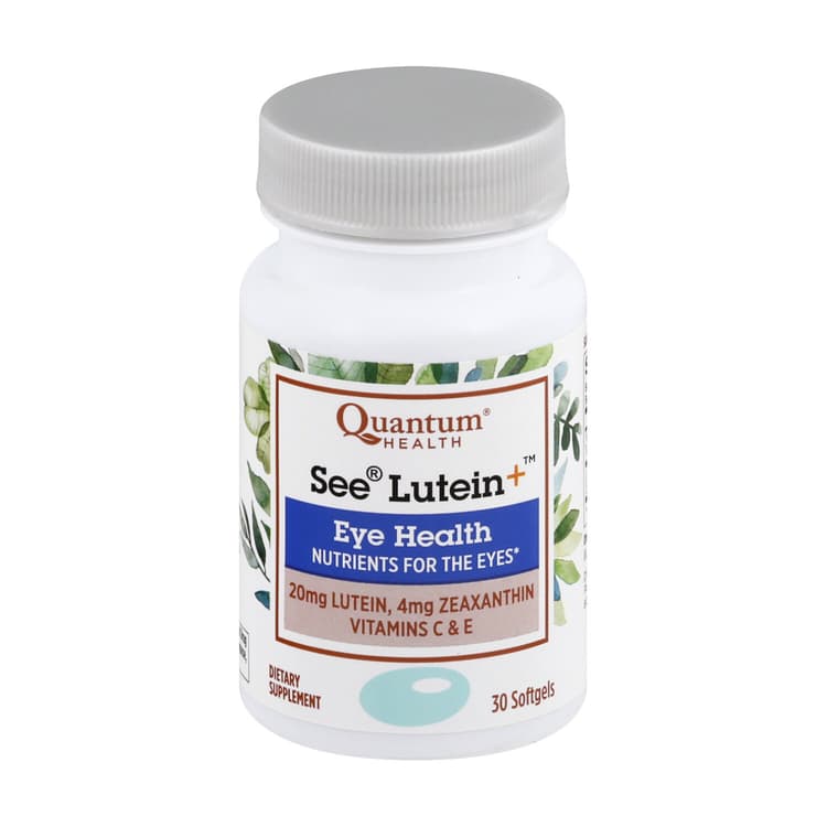 Quantum Health See Lutein+, Eye Health, Softgels