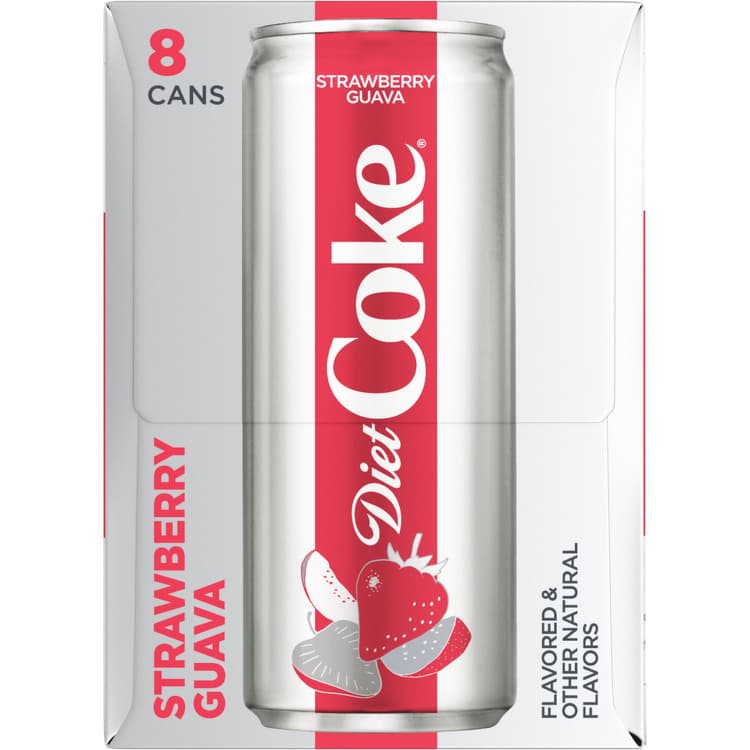 Diet Coke Strawberry Guava Diet Cola