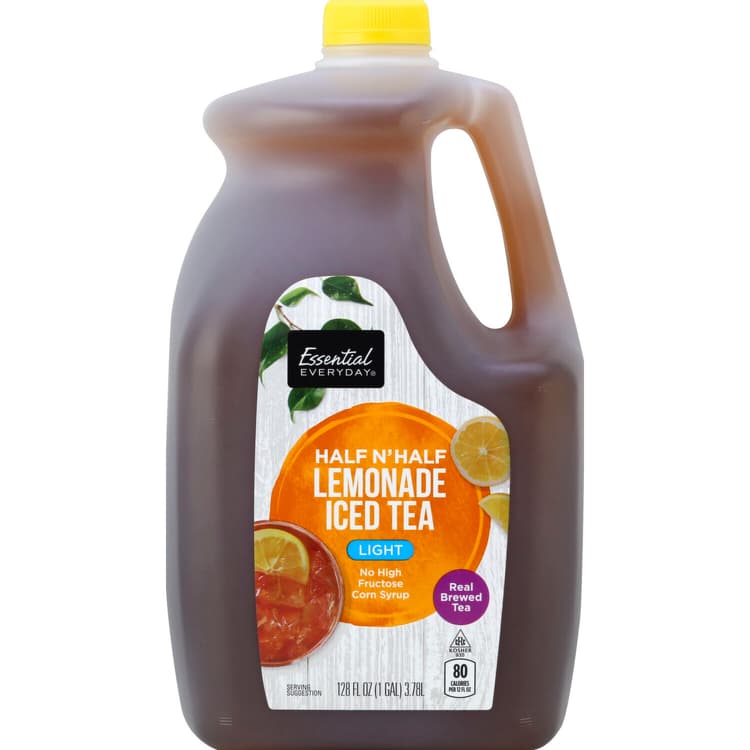Essential Everyday Half 'N Half, Lemonade Iced Tea, Light
