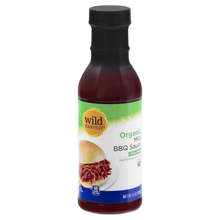 Wild Harvest Bbq Sauce, Organic, Mild