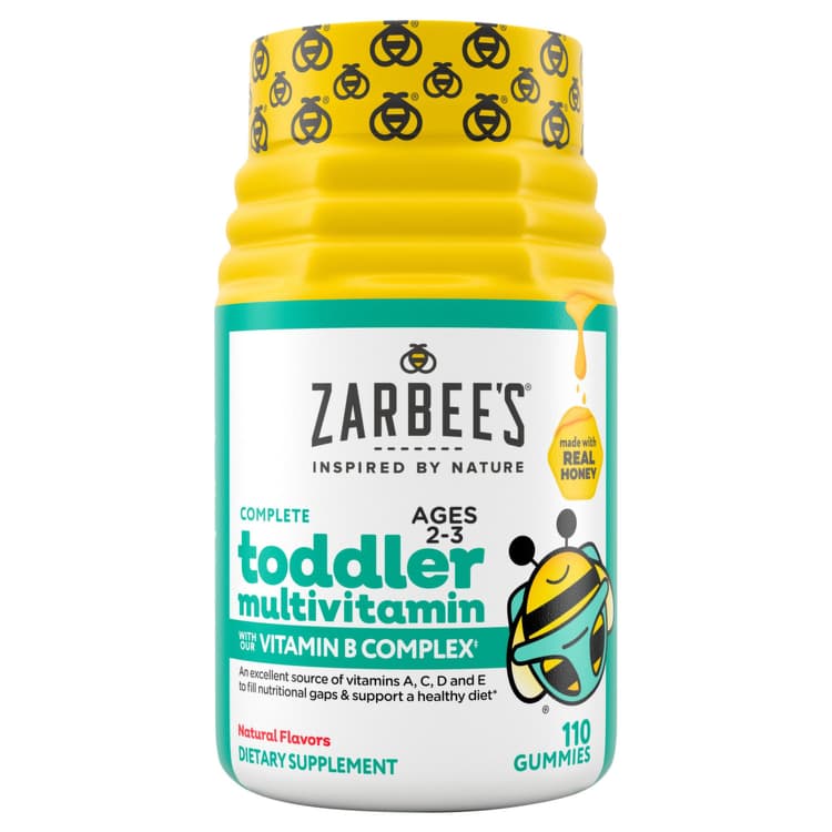 Zarbee'S Naturals Complete Toddler Multivitamin Natural Fruit Gummies