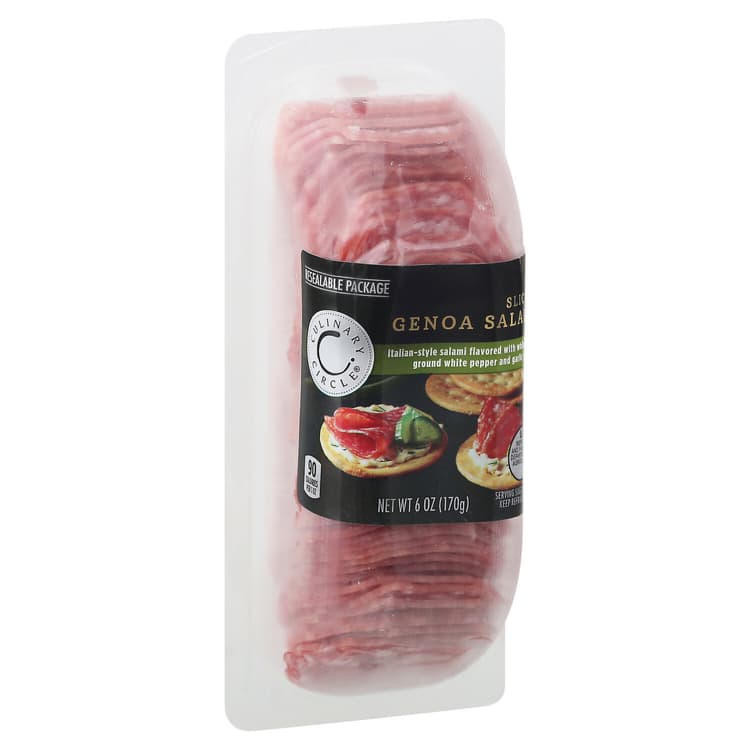Culinary Circle Genoa Salami, Sliced