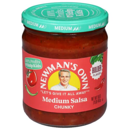 Newmans Own Salsa Medium Chunky