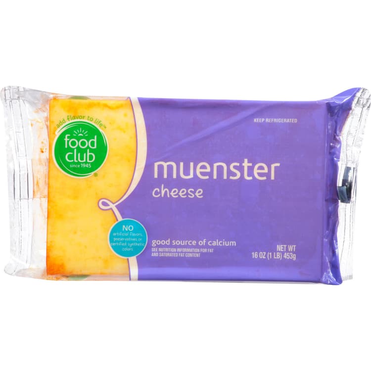 Food Club Cheese, Muenster