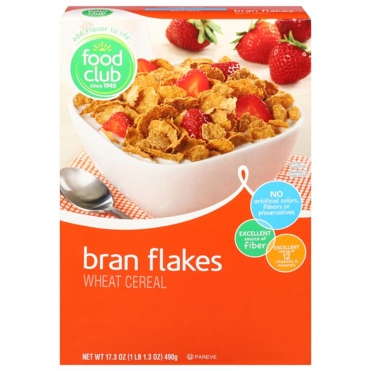 Food Club Essential Choice Bran Flakes Cereal