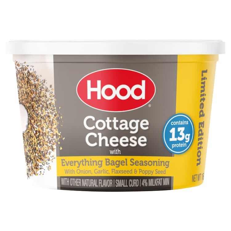 Hood Everything Bagel Seasoning Cottage Cheese