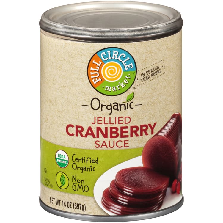 Full Circle Market, Jellied Cranberry Sauce