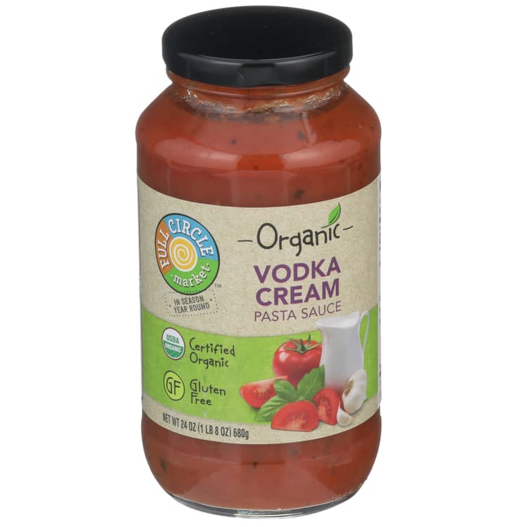 Full Circle Market Vodka Cream Pasta Sauce