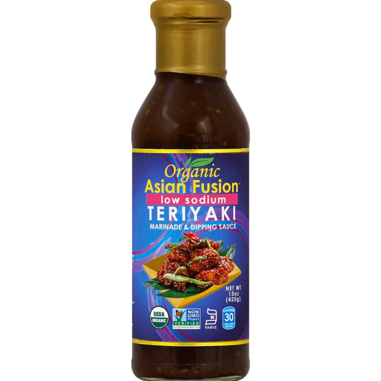 Asian Fusion Marinade & Dipping Sauce, Teriyaki, Low Sodium