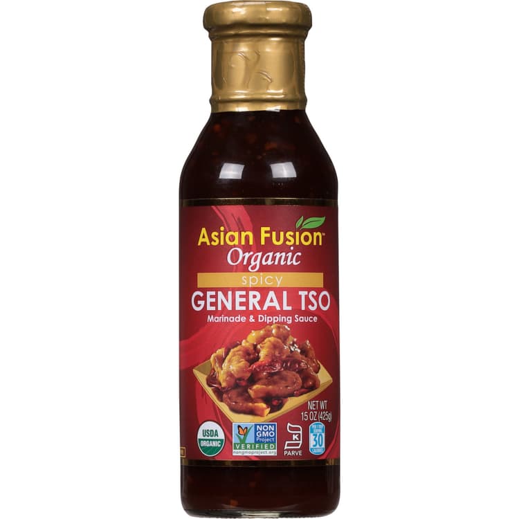 Organic Asian Fusion Spicy General Tso Marinade & Dippig Sauce
