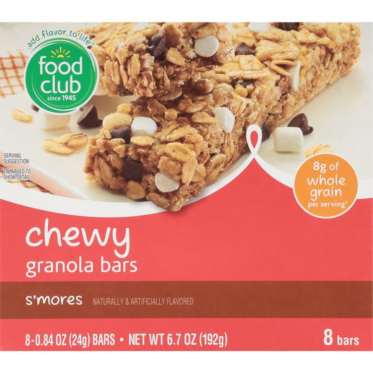 Food Club S'Mores Chewy Granola Bars