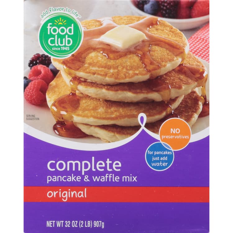 Food Club Complete Original Pancake & Waffle Mix