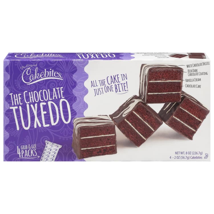 Cakebites Tuxedo, The Chocolate, Grab & Go