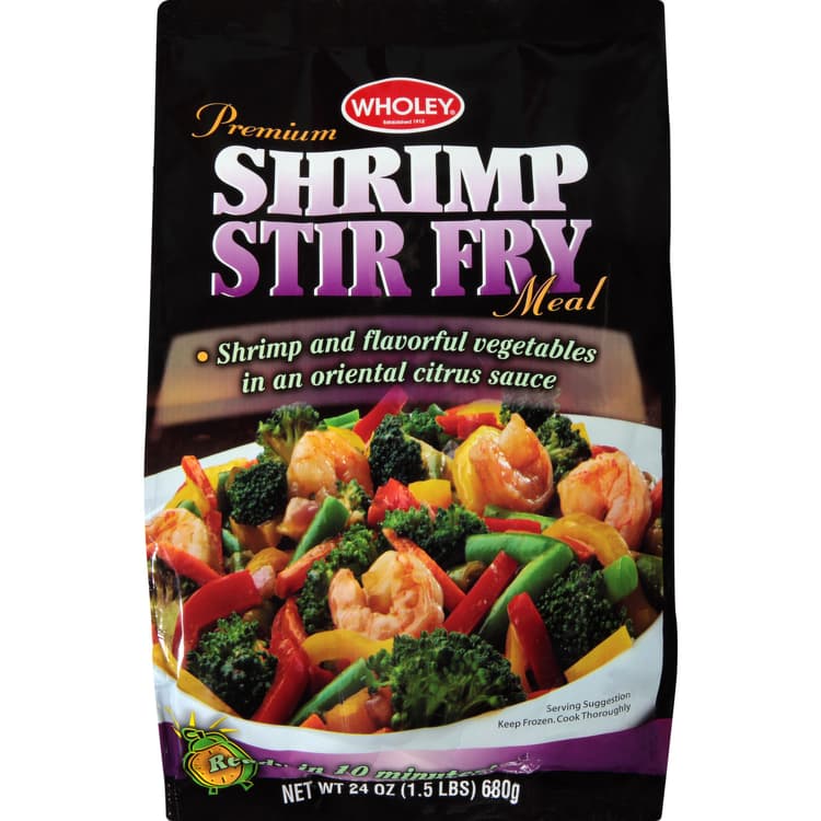 Wholey Meal Shrimp Stir Fry