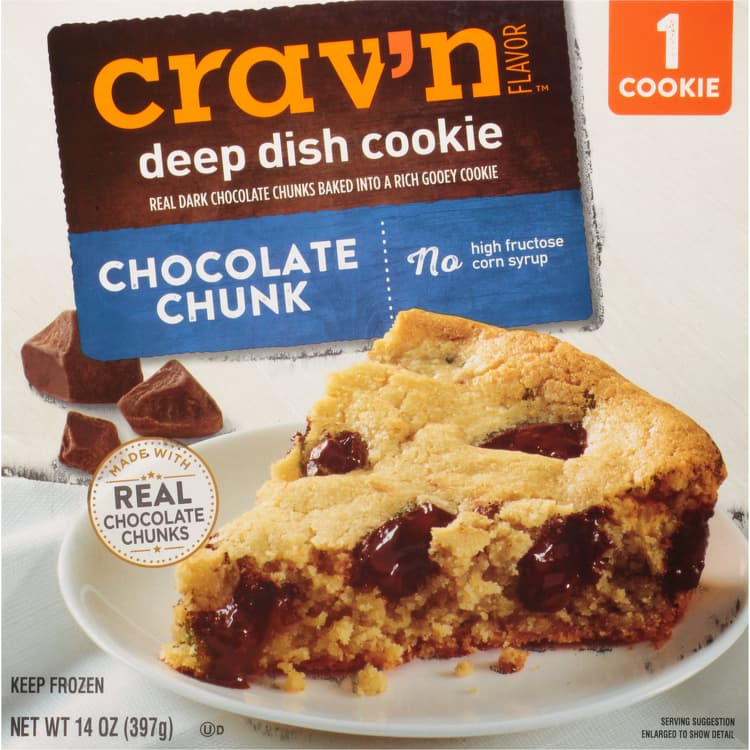 Crav'N Flavor Cookie, Deep Dish, Chocolate Chunk