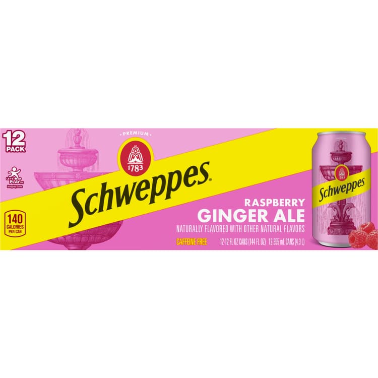 Schweppes Ginger Ale, Raspberry