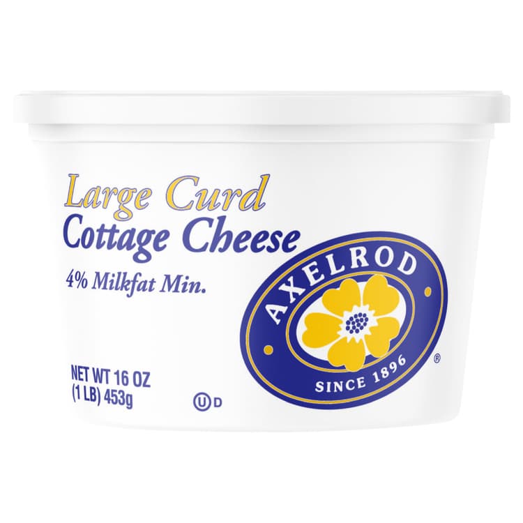 Axelrod Large Curd Cottage Cheese. Tub