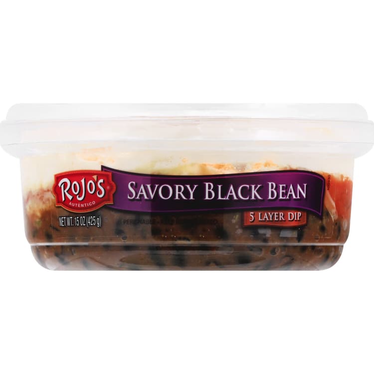 Rojo'S Savory Black Bean 5 Layer Dip
