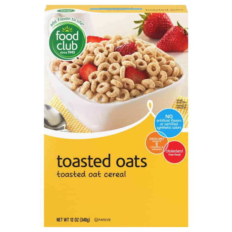 Food Club Toasted Oat Cereal