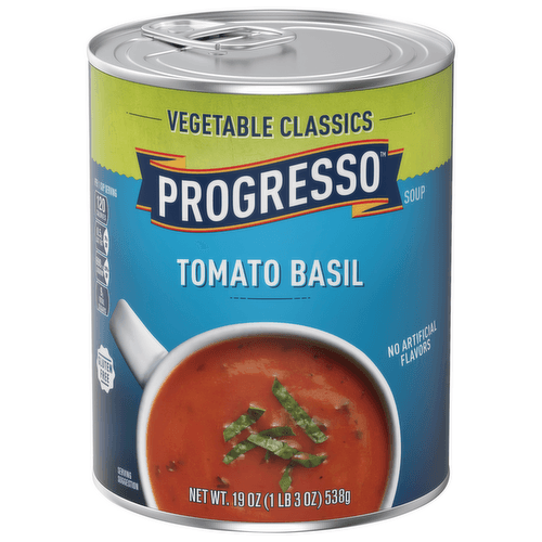 Is it Gelatin Free? Progresso Vegetable Classics Soup Tomato Basil