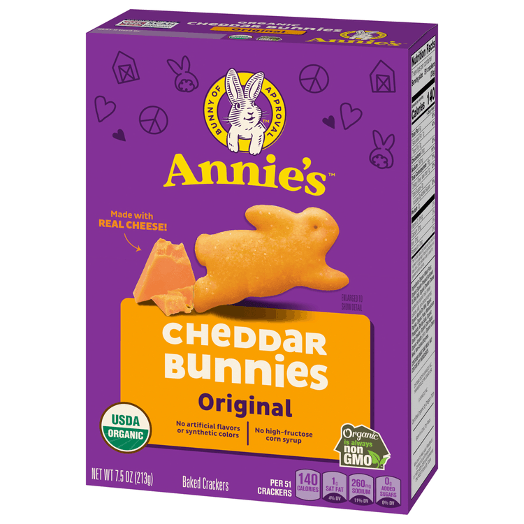 Annie's Homegrown Cheddar Bunnies
