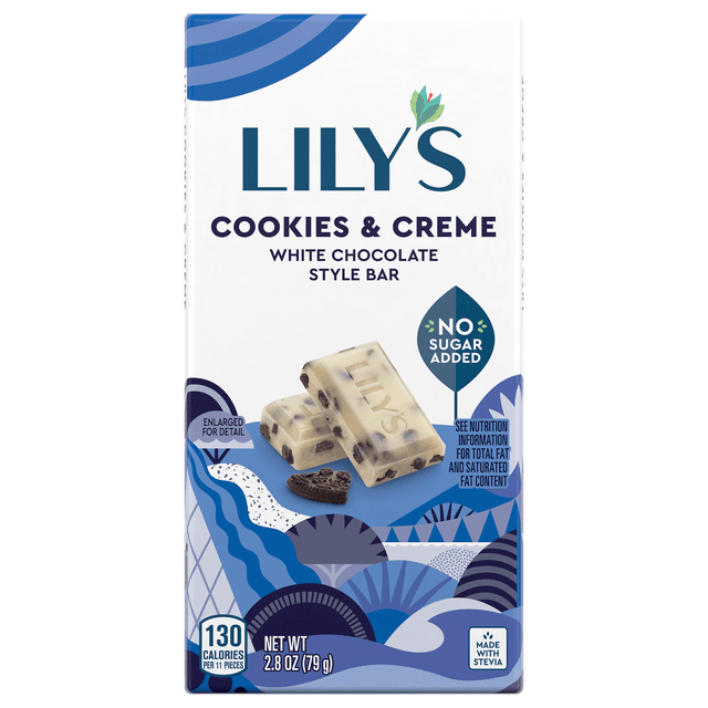 Is it Nutmeg Free? Lily's Sweets White Chocolate Style Bar