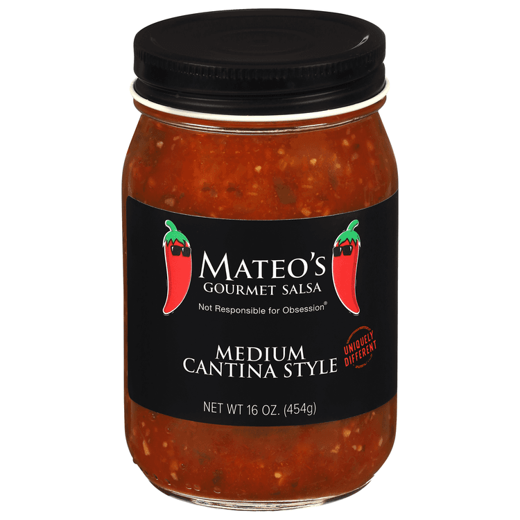 Mateo'S Gourmet Salsa Gluten Free All Natural Cantina Style Salsa