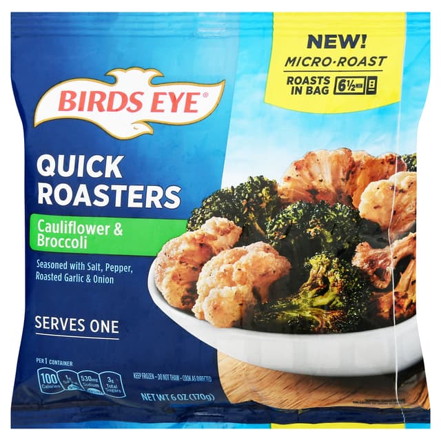 Is it Low FODMAP? Birds Eye Quick Roasters Broccoli & Cauliflower Vegetables