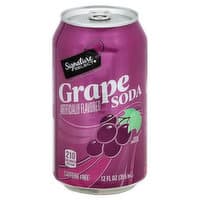 Signature Select Signature Select Soda Grape Cans