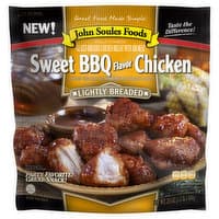 John Soules Chicken, Sweet Bbq Flavor, Lightly Breaded