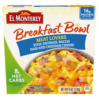 El Monterey El Monterey Breakfast Bowl Low Carb Meat Lovers
