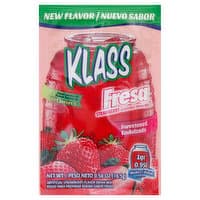 Klass Klass Drink Mix Strawberry
